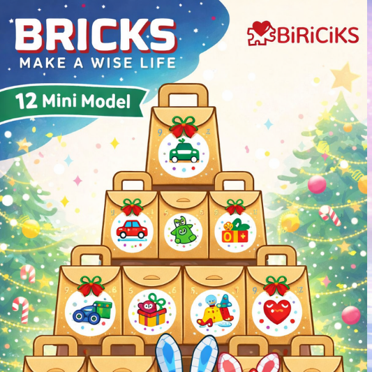 12 Adet Karışık Bricks