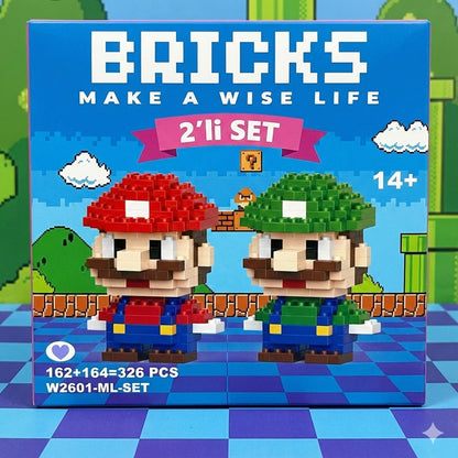 Luigi ve Mario 2’li Set