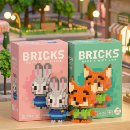 Zootopia Nick Wilde Bricks