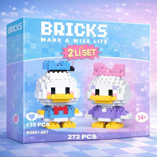 Donald & Daisy Duck 2’li