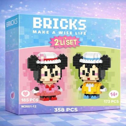 Minnie ve Mickey Mouse Set