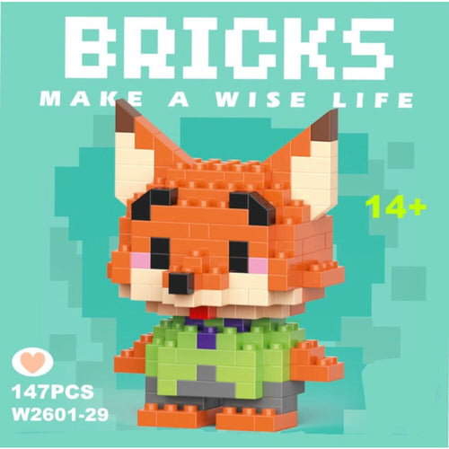 Zootopia Nick Wilde Bricks